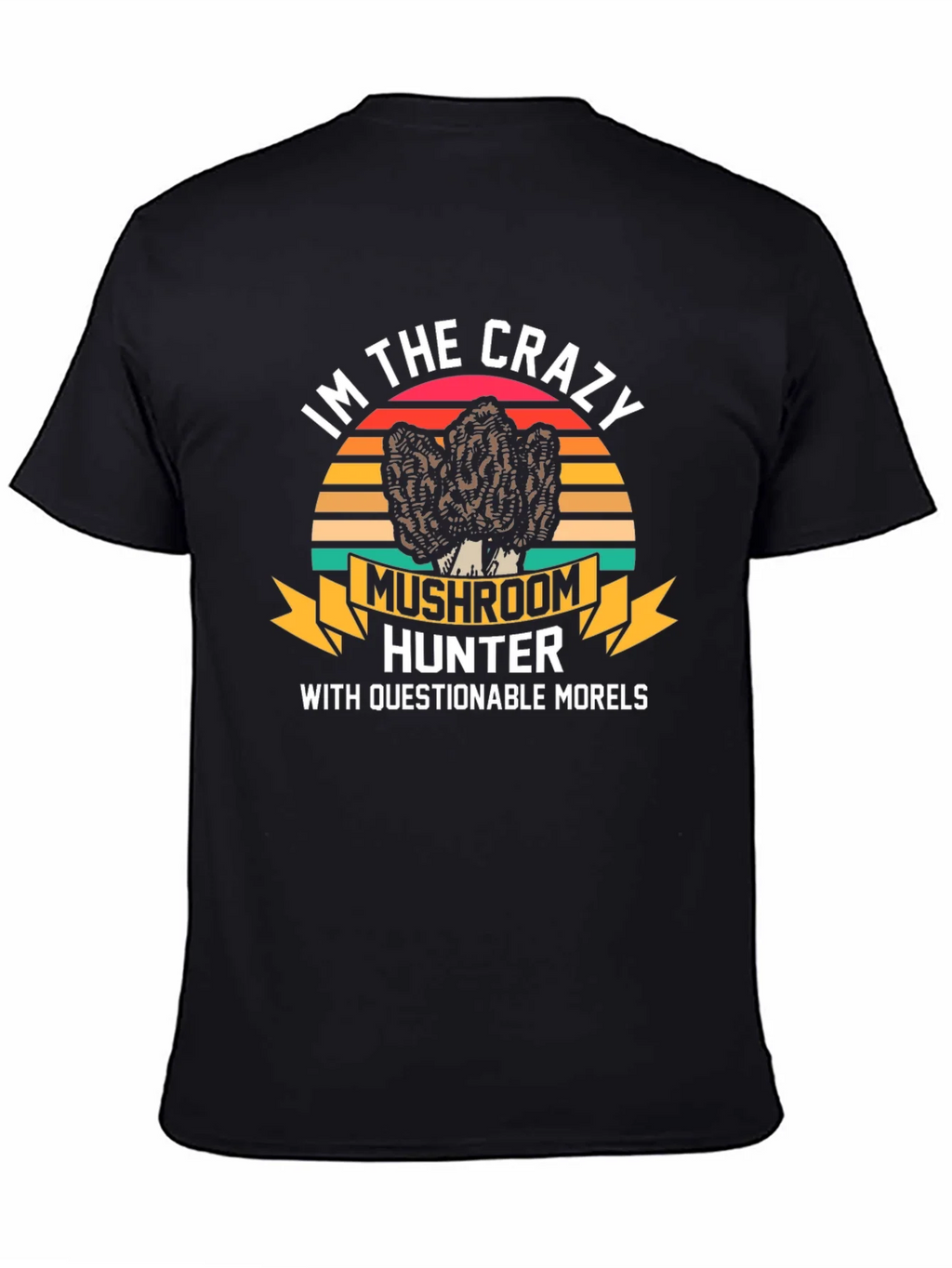 Crazy Mushroom Hunter T-Shirt product image 7