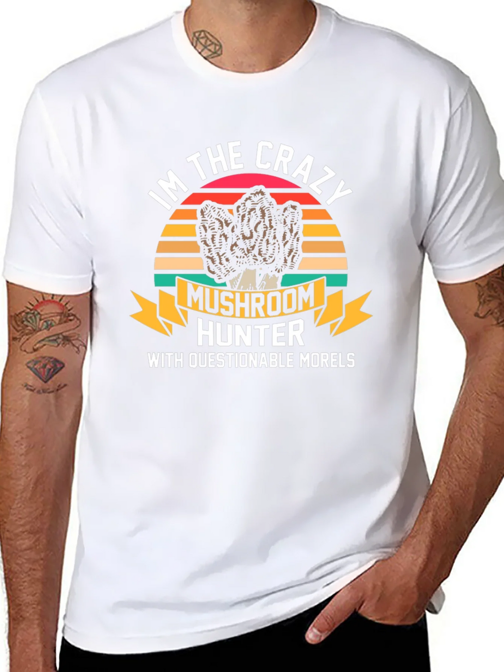 Crazy Mushroom Hunter T-Shirt product image 10