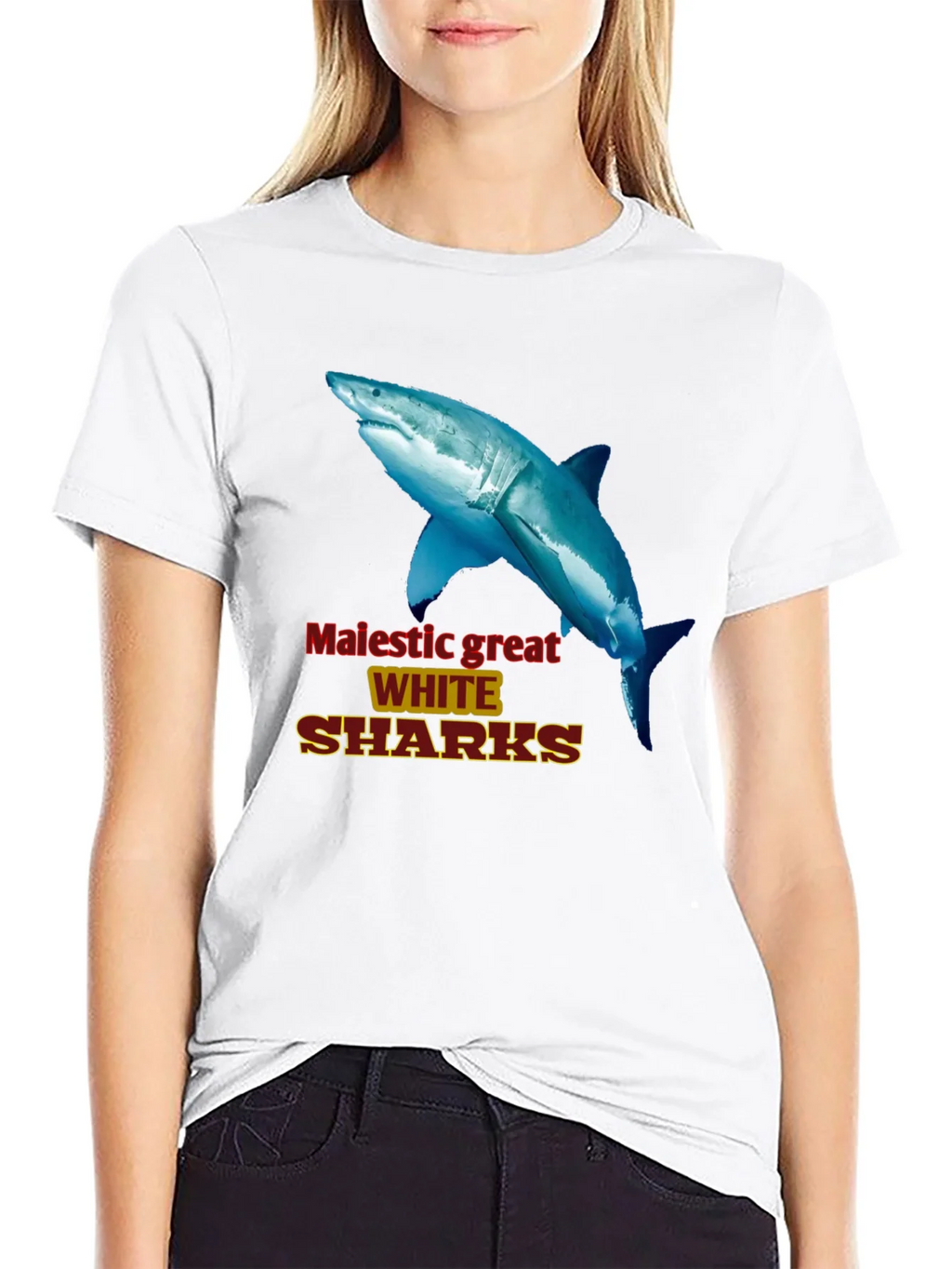 Majestic Great White Sharks Graphic Tee product image 11