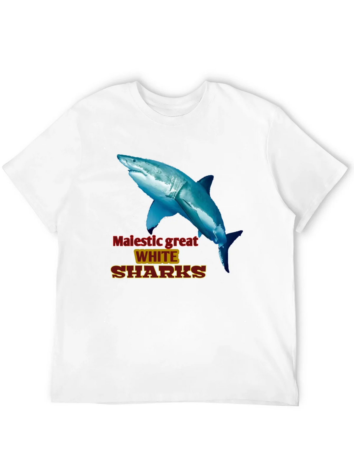 Majestic Great White Sharks Graphic Tee product image 3