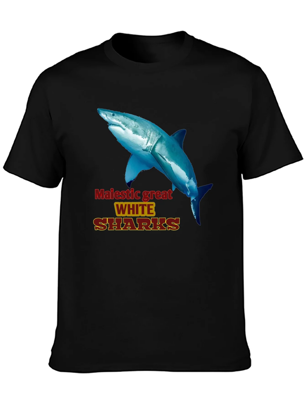 Majestic Great White Sharks Graphic Tee product image 6