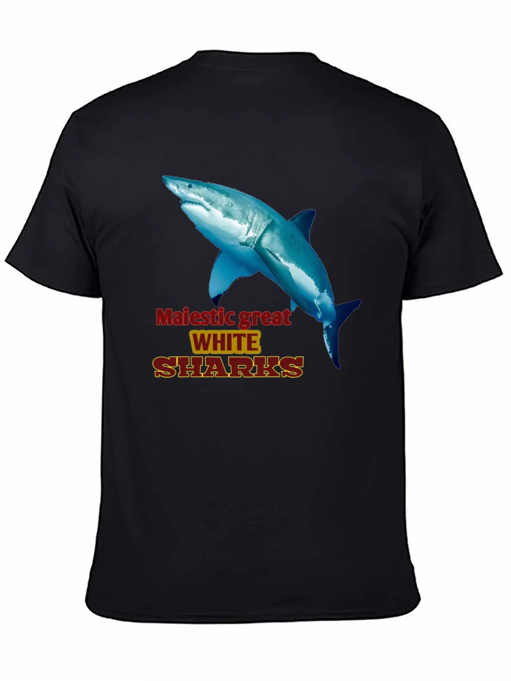 Majestic Great White Sharks Graphic Tee product image 7