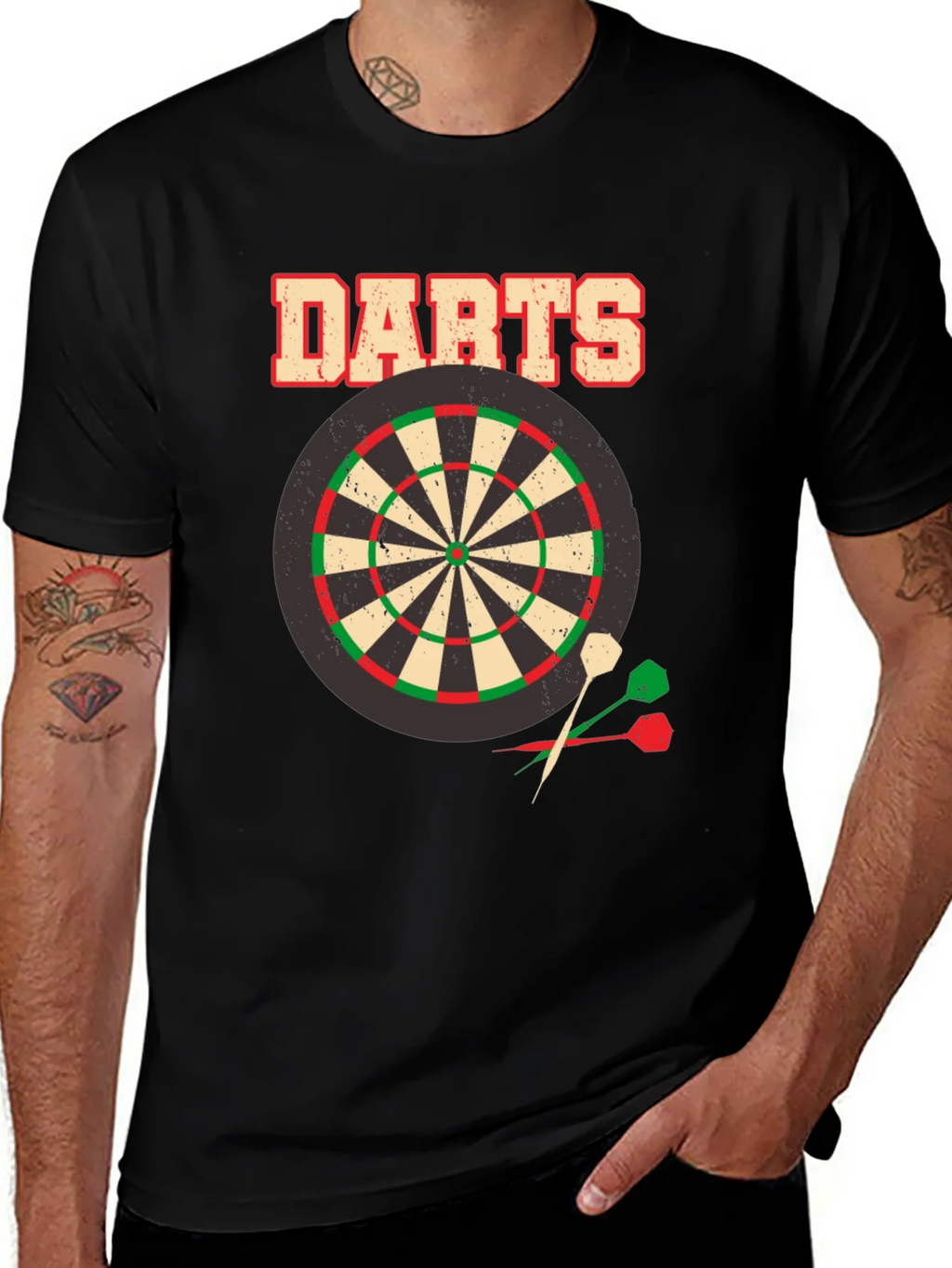 Darts T-Shirt - Target & Arrows Graphic Tee product image 1