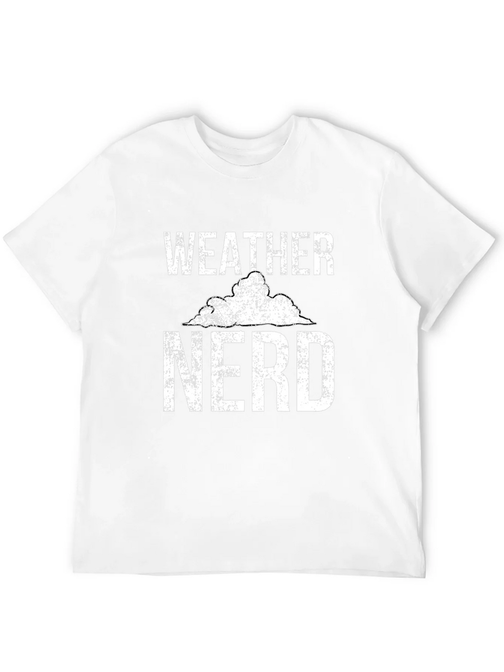 Weather Nerd Graphic T-Shirt - Black Cotton Tee product image 3