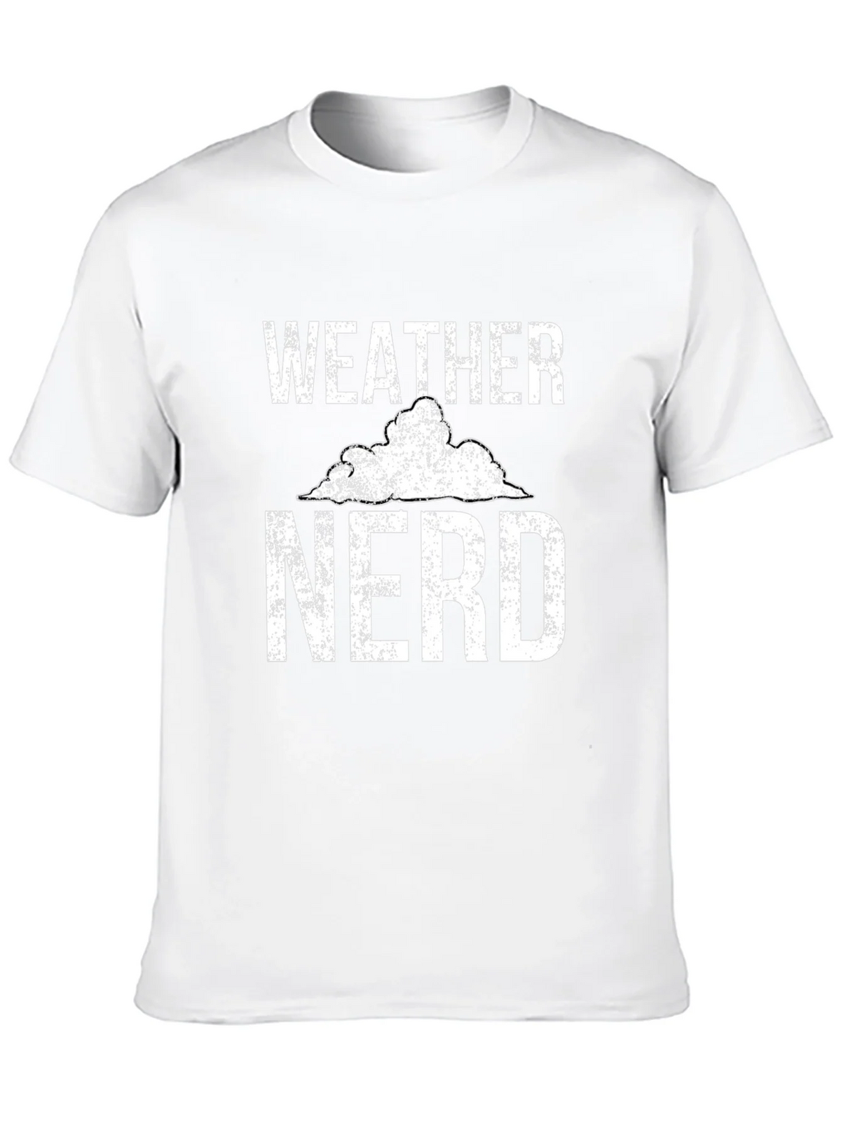 Weather Nerd Graphic T-Shirt - Black Cotton Tee product image 12