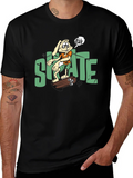 Skate All Day T-Shirt: Bunny Skateboarder product image 1
