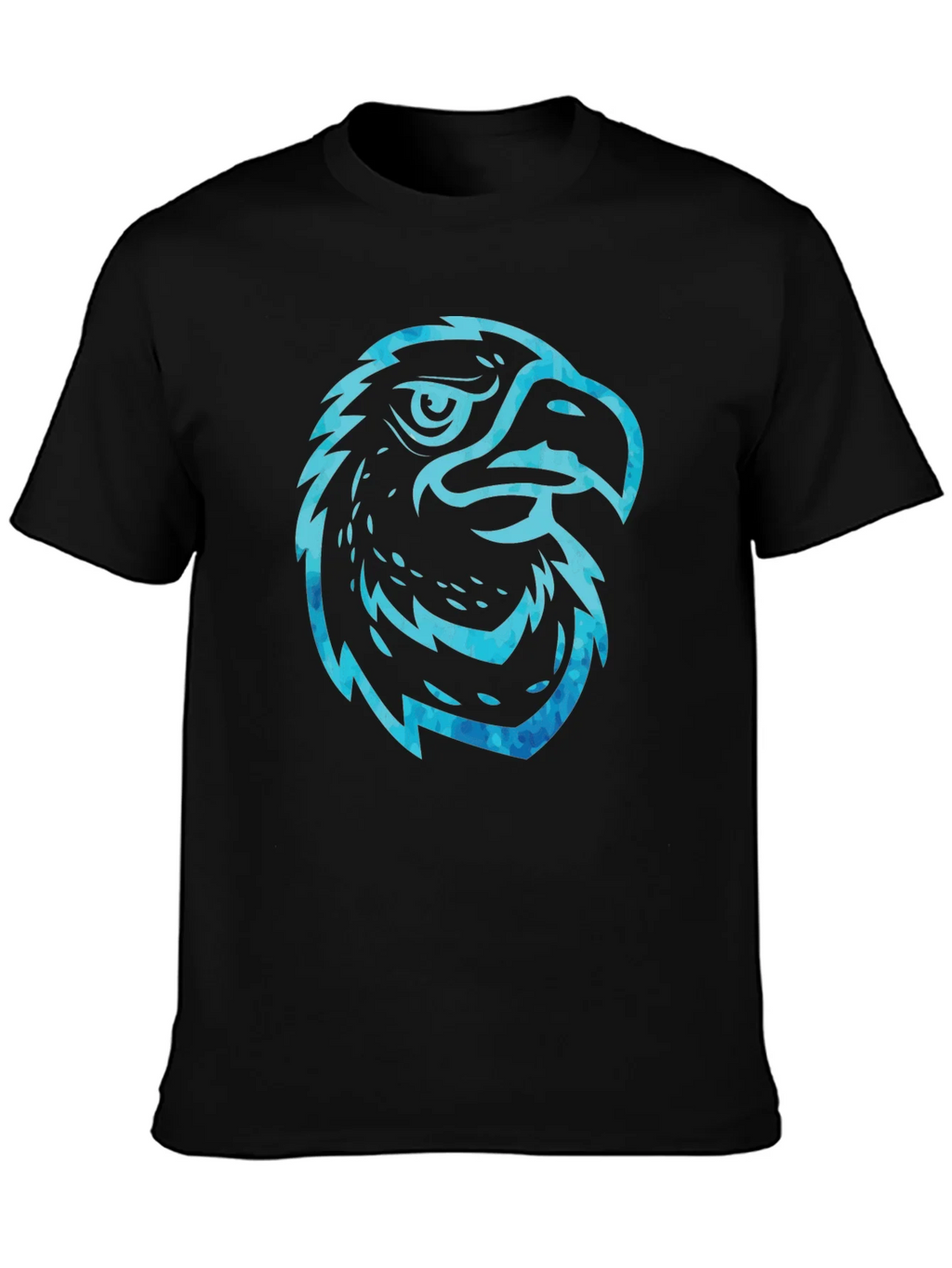 Mens Black Eagle Graphic T-Shirt product image 6