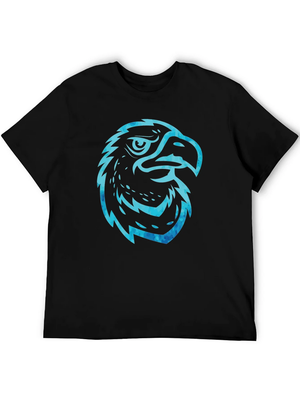 Mens Black Eagle Graphic T-Shirt product image 8