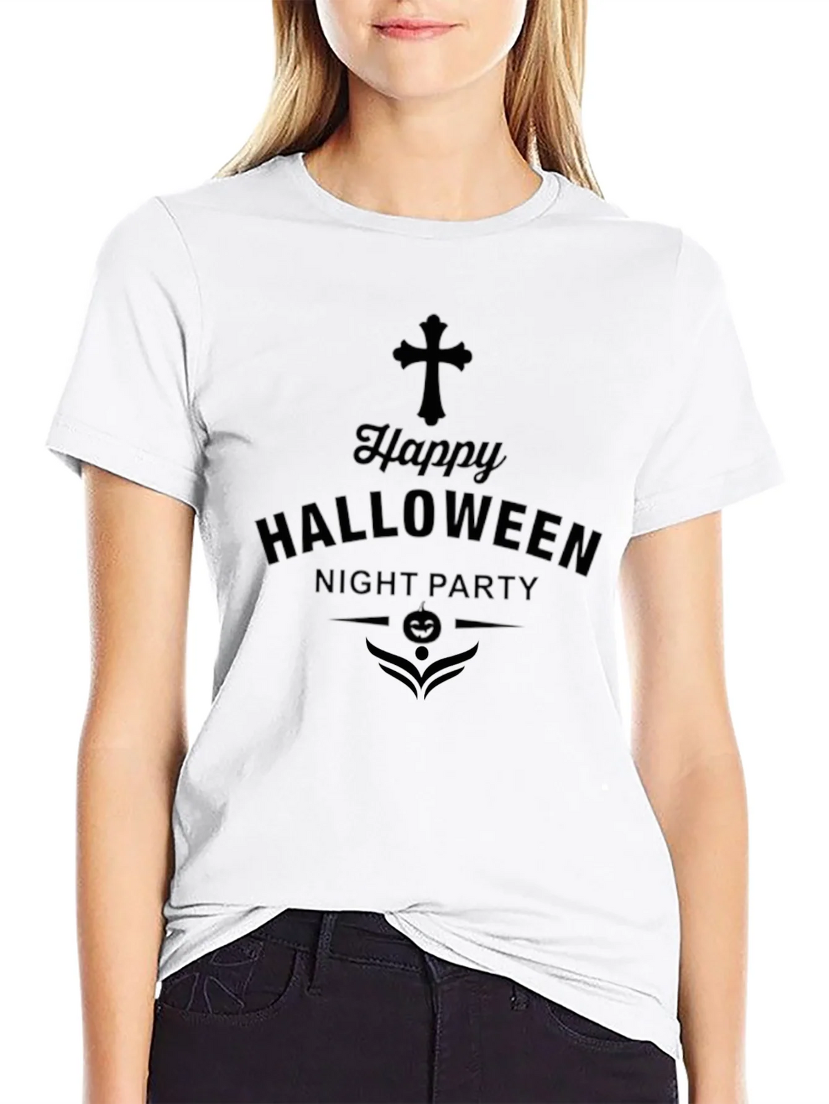 Happy Halloween Night Party T-Shirt Black product image 11