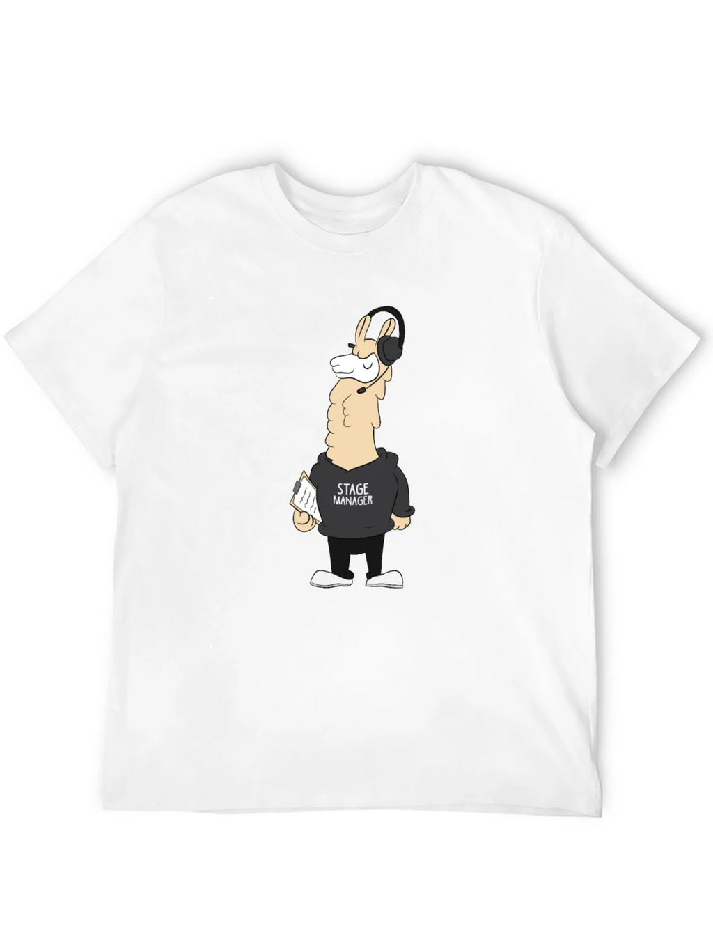 Stage Manager Llama T-Shirt - Unique Design product image 3