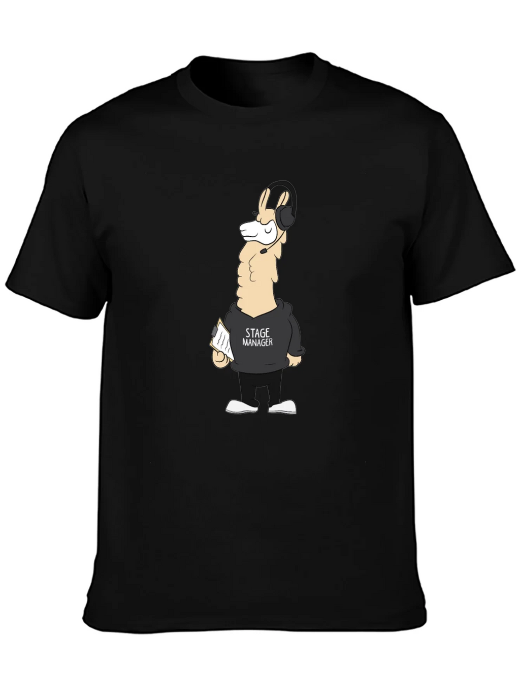 Stage Manager Llama T-Shirt - Unique Design product image 6