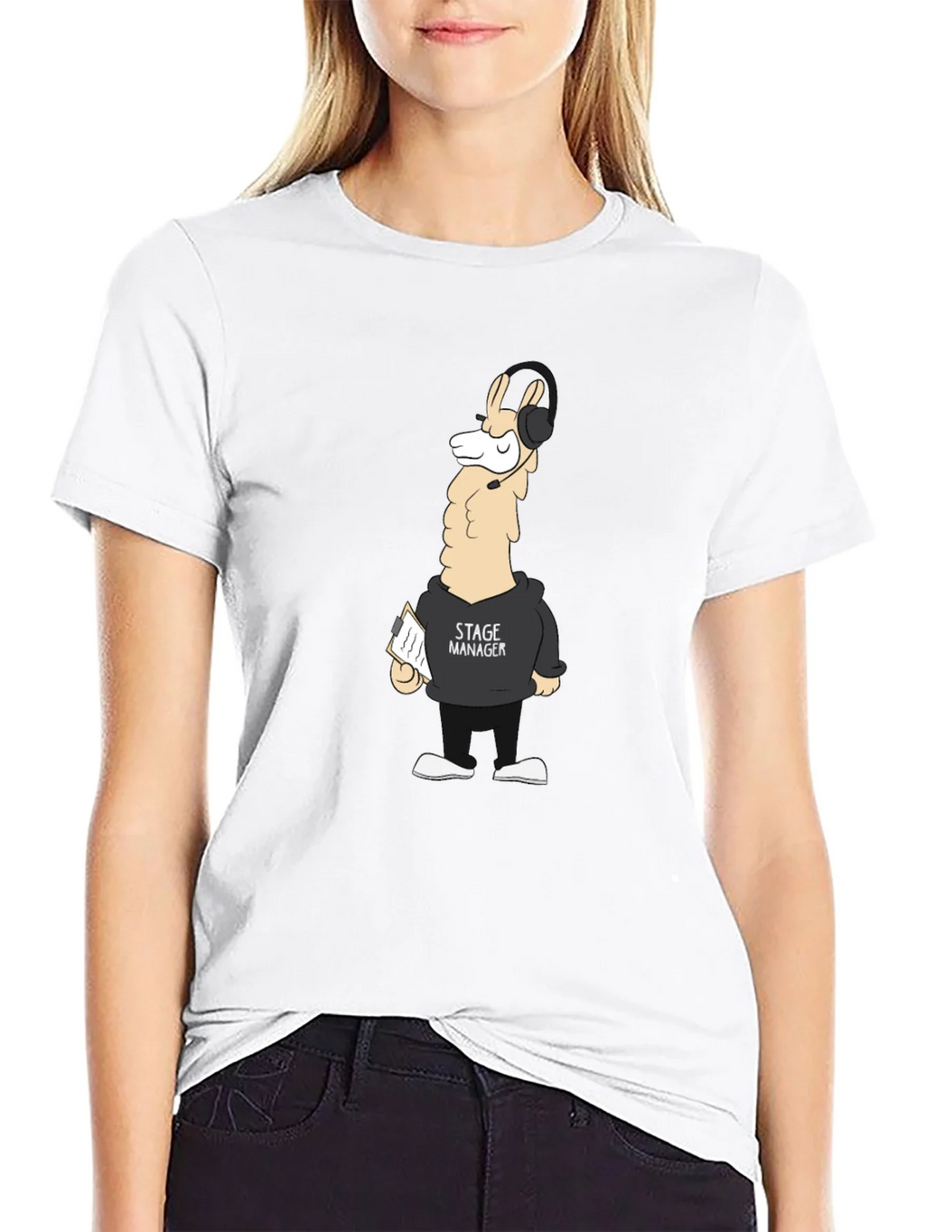 Stage Manager Llama T-Shirt - Unique Design product image 11