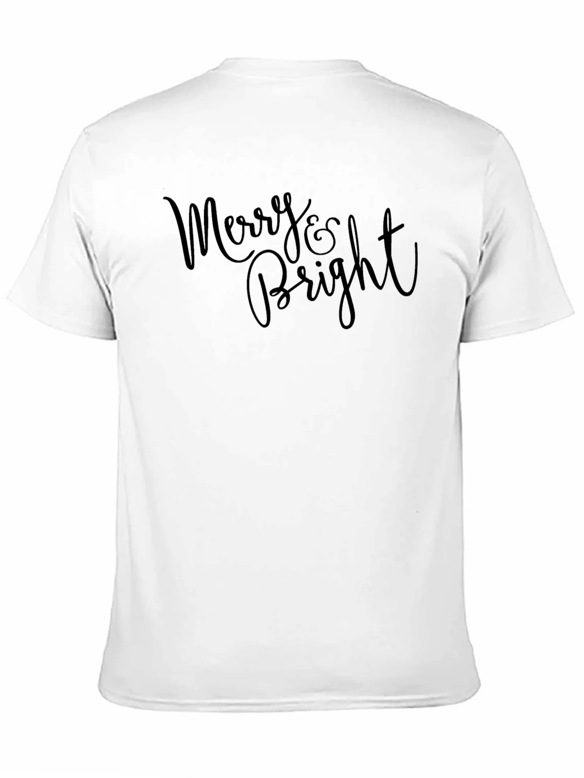 Merry & Bright Black Graphic Tee product image 2
