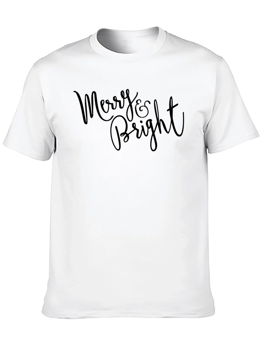 Merry & Bright Black Graphic Tee product image 12