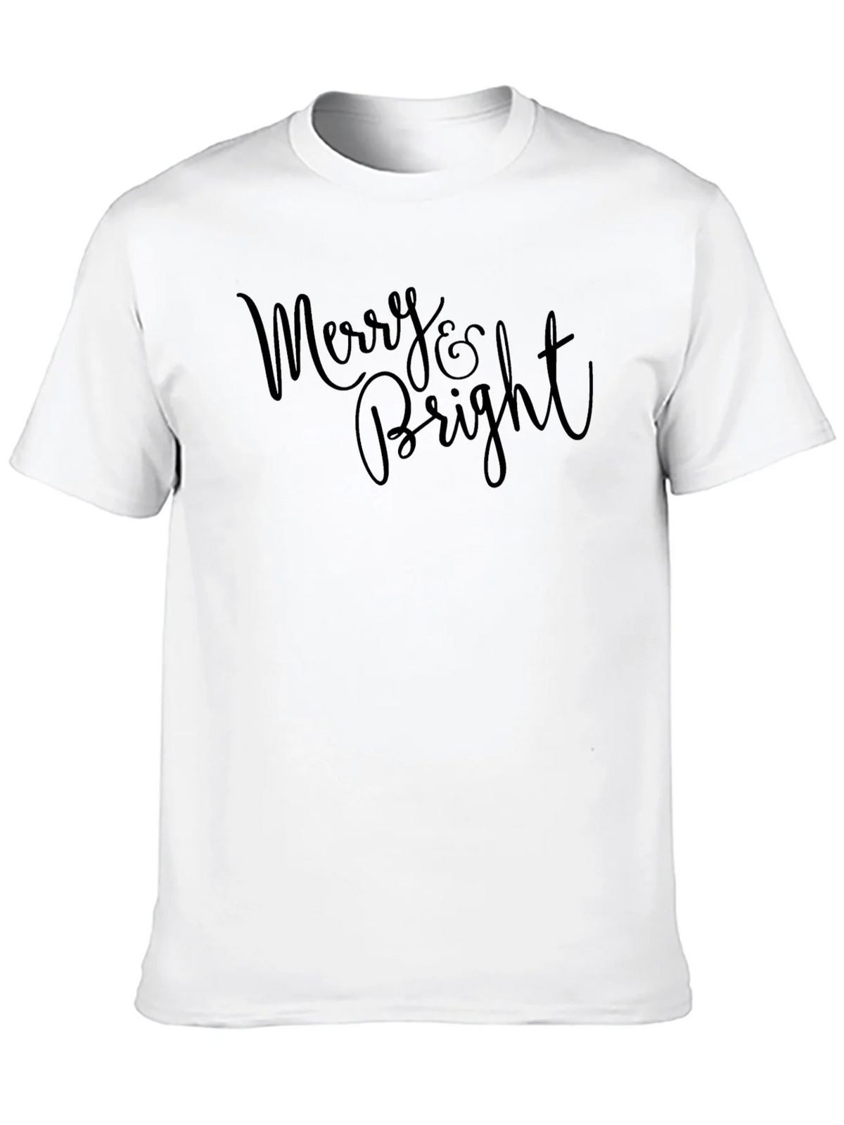 Merry & Bright Black Graphic Tee product image 12