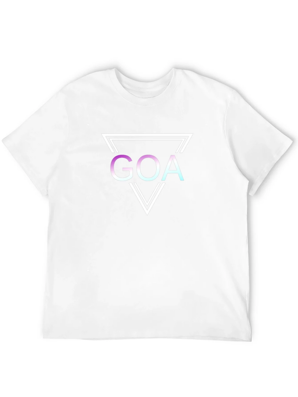 Goa Graphic T-Shirt - Modern Triangle Design product image 3