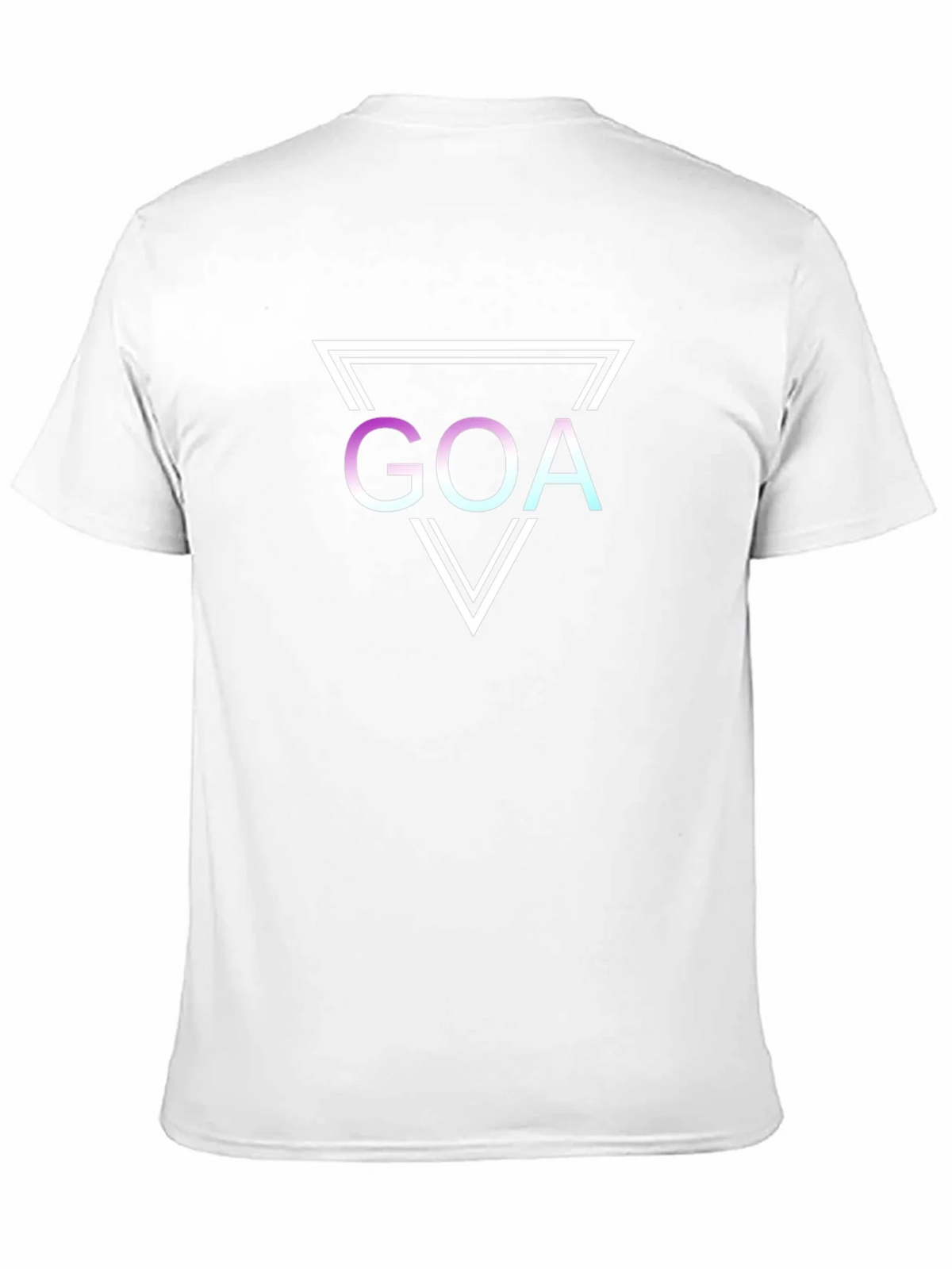 Goa Graphic T-Shirt - Modern Triangle Design product image 2