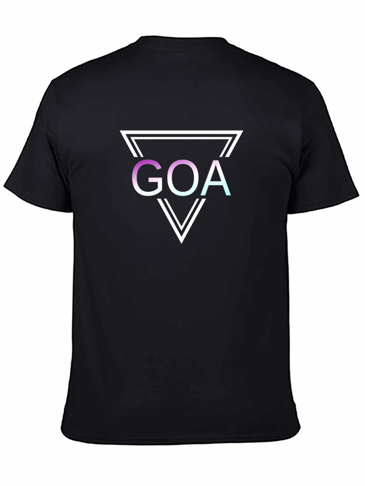 Goa Graphic T-Shirt - Modern Triangle Design product image 7
