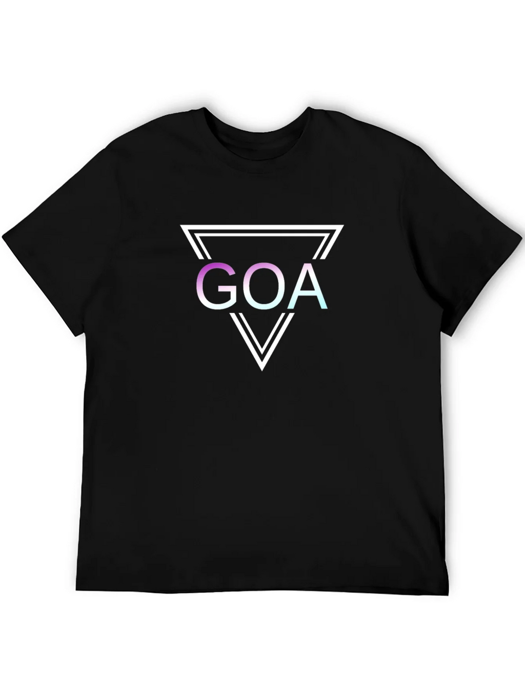 Goa Graphic T-Shirt - Modern Triangle Design product image 8