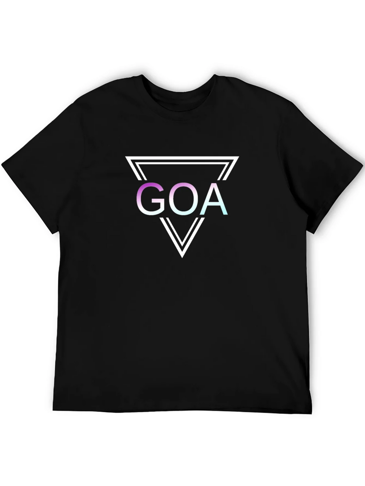 Goa Graphic T-Shirt - Modern Triangle Design product image 8