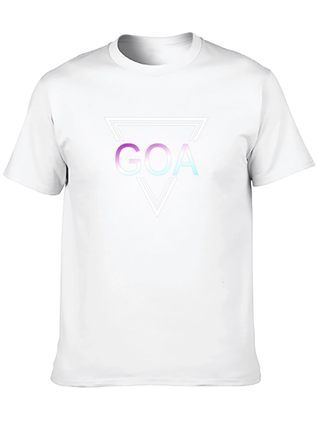 Goa Graphic T-Shirt - Modern Triangle Design product image 12