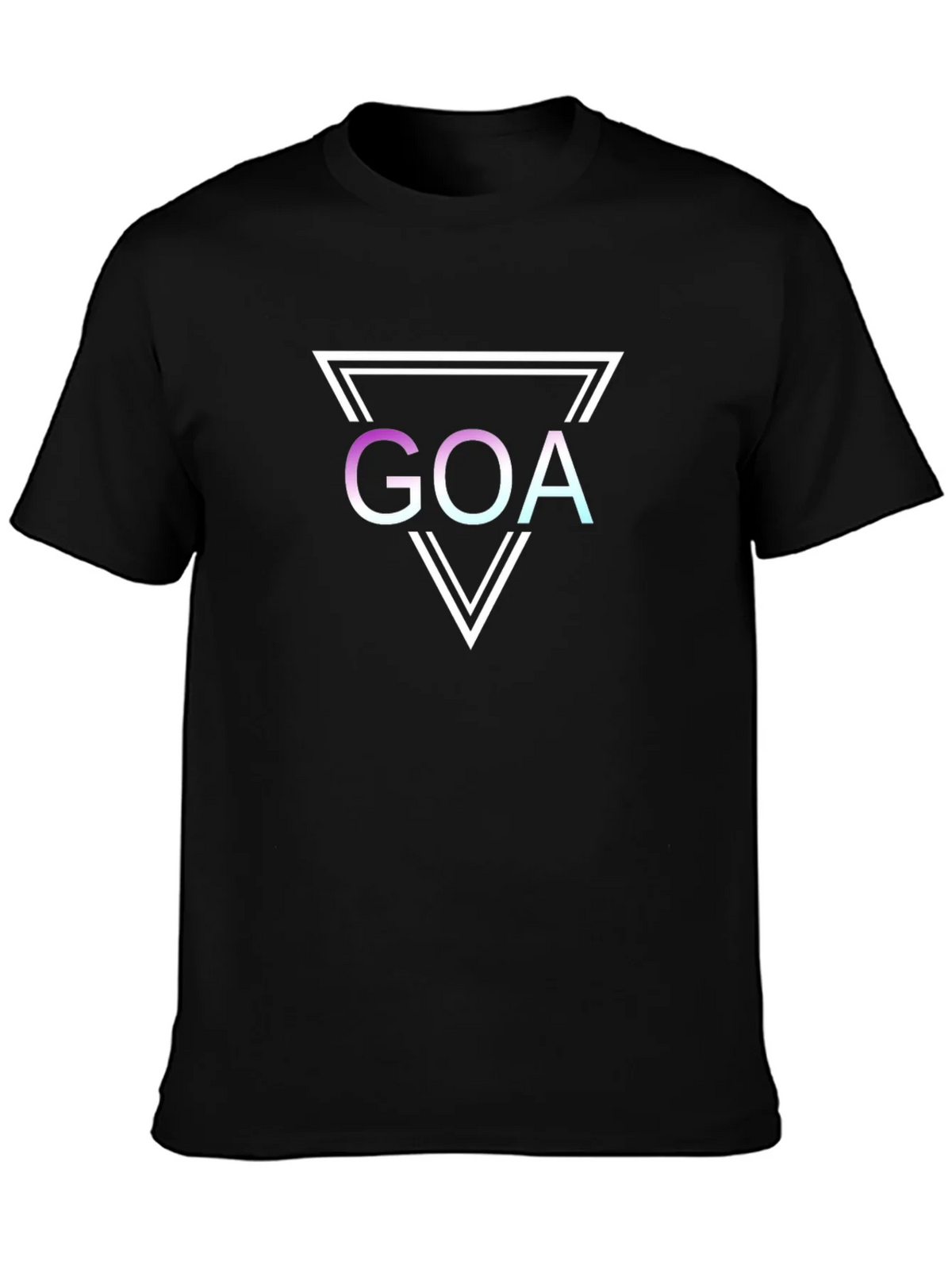 Goa Graphic T-Shirt - Modern Triangle Design product image 6