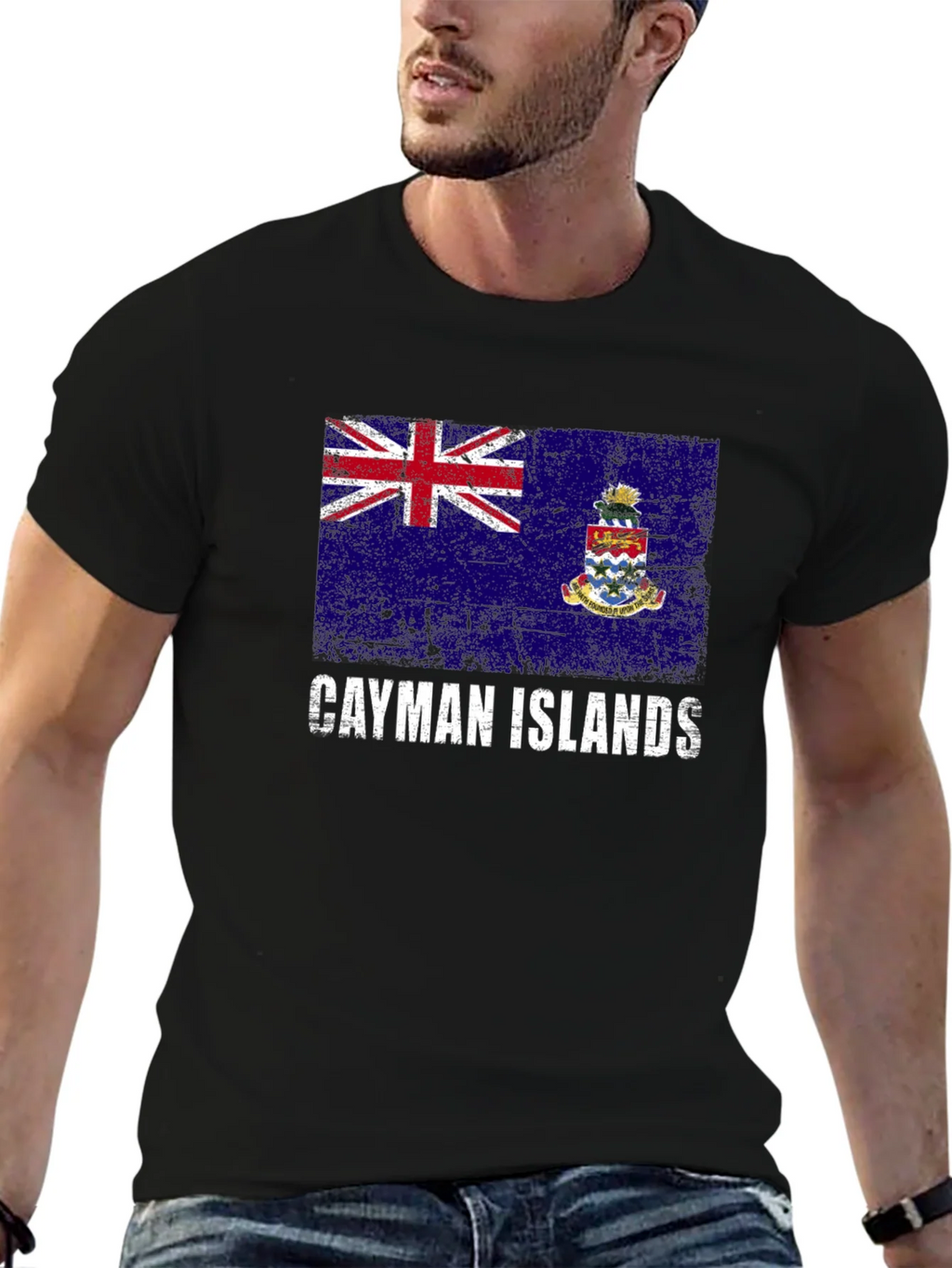 Cayman Islands Flag Graphic T-Shirt product image 9