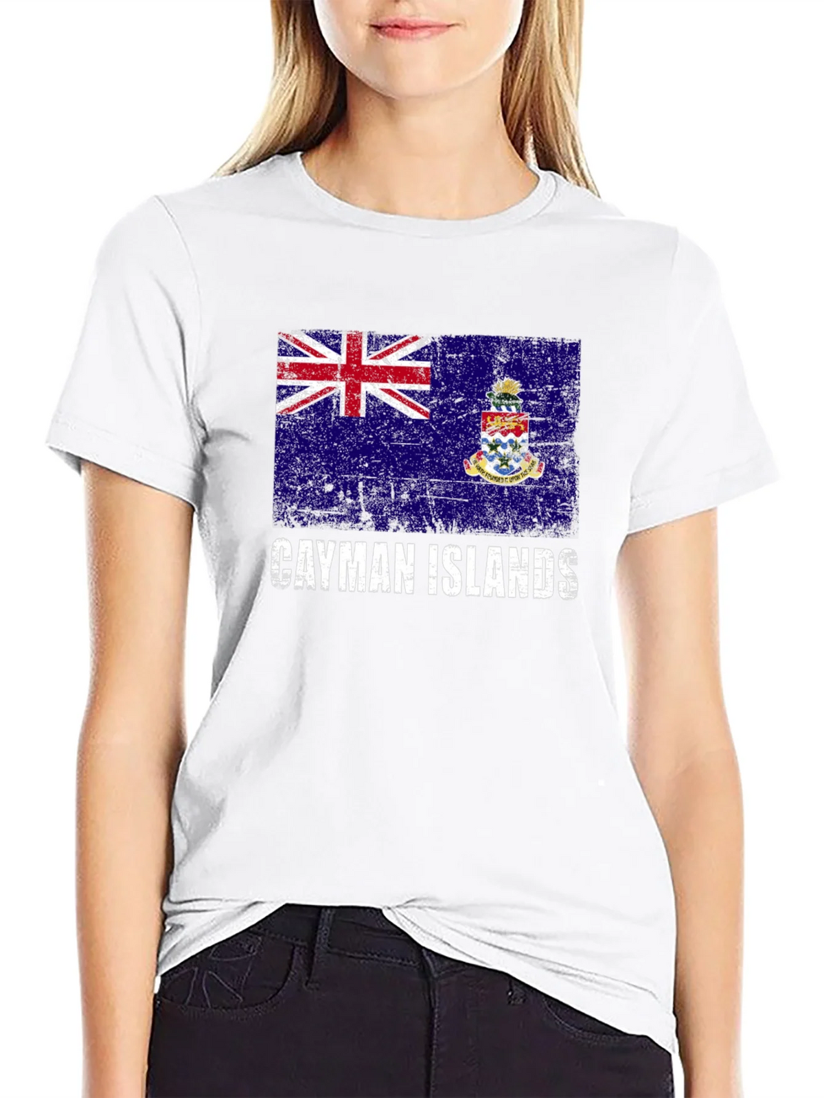 Cayman Islands Flag Graphic T-Shirt product image 11