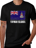 Cayman Islands Flag Graphic T-Shirt product image 1
