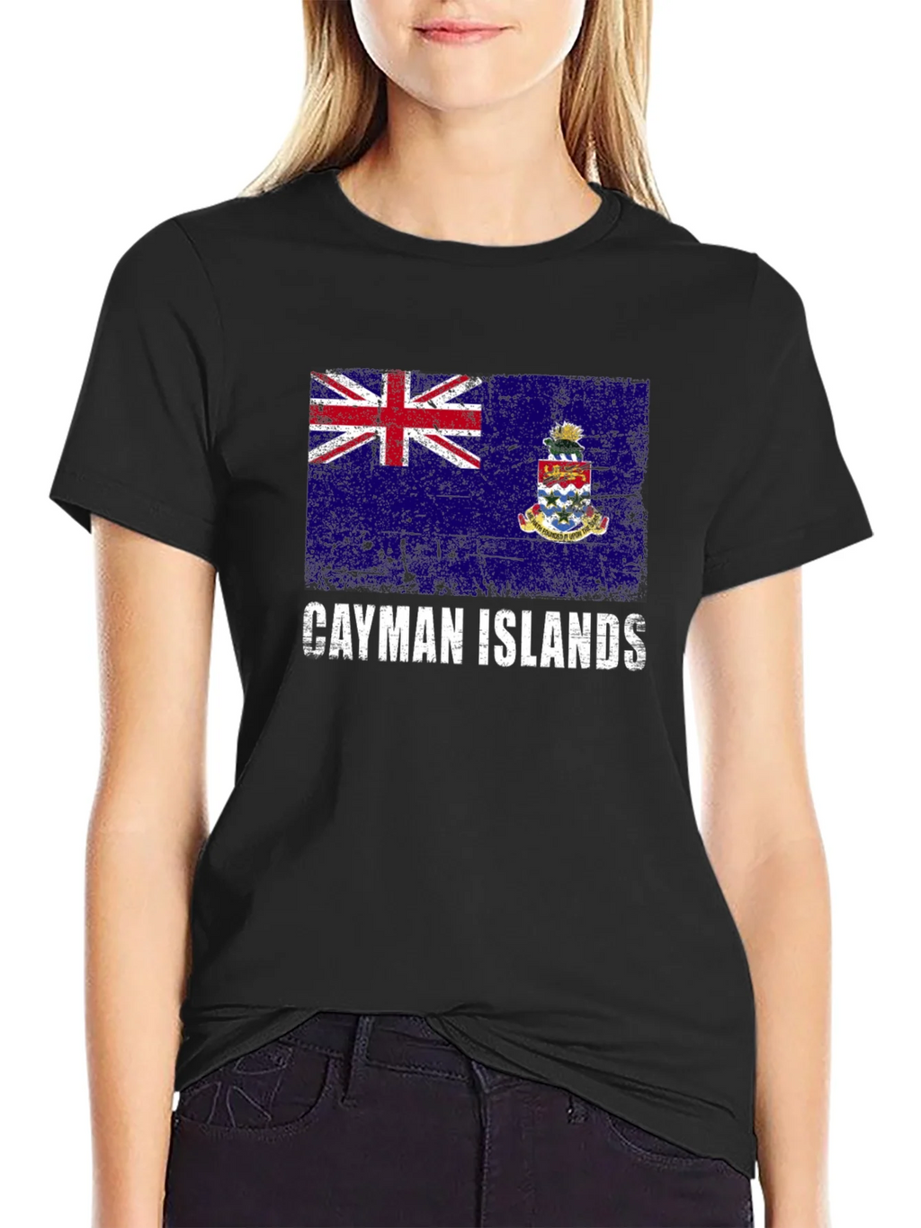 Cayman Islands Flag Graphic T-Shirt product image 5