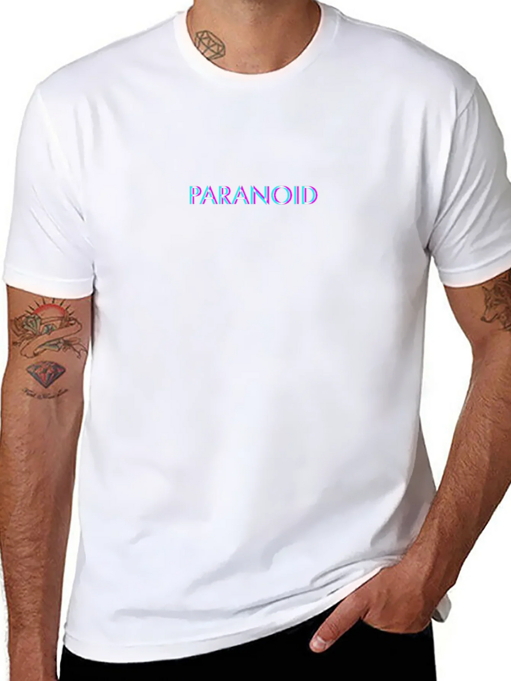 Paranoid Graphic Tee - Black product image 10