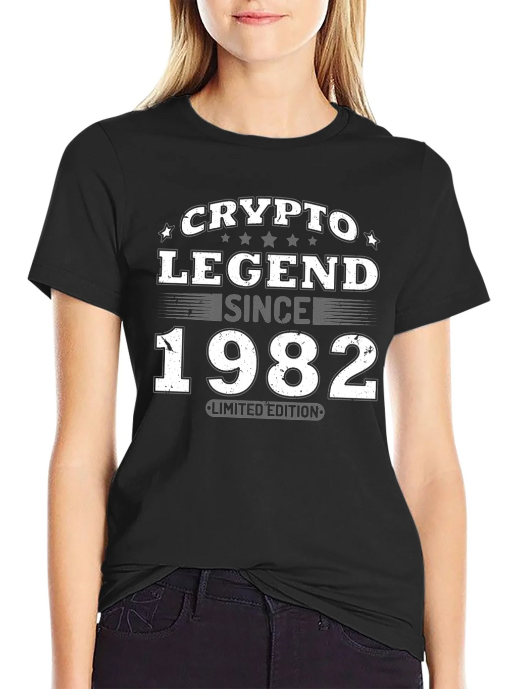 Crypto Legend Since 1982 T-Shirt product image 5