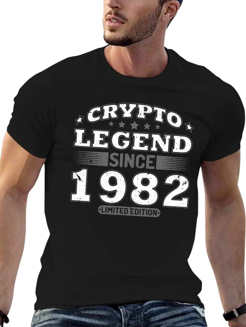 Crypto Legend Since 1982 T-Shirt product image 9