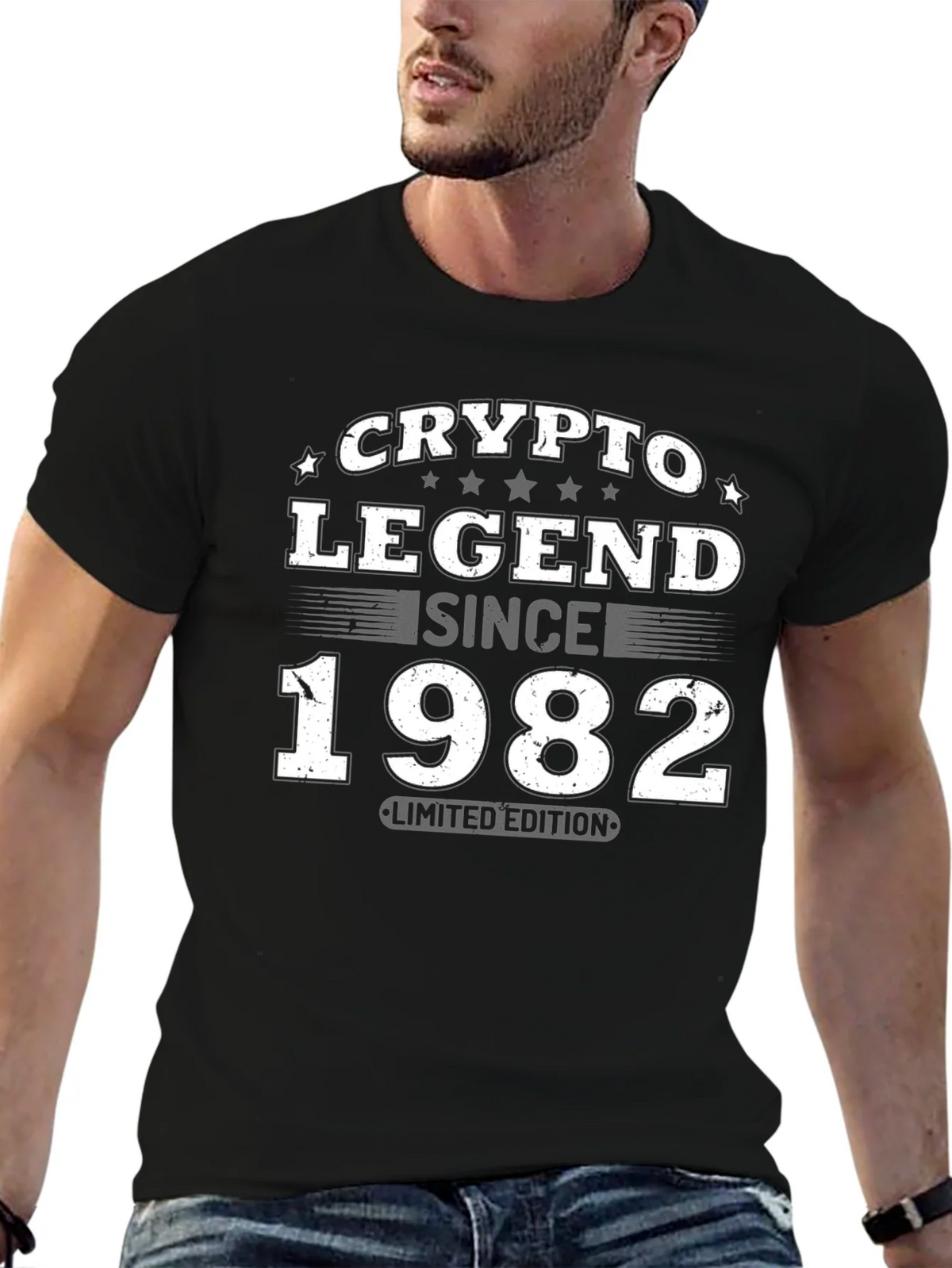 Crypto Legend Since 1982 T-Shirt product image 9