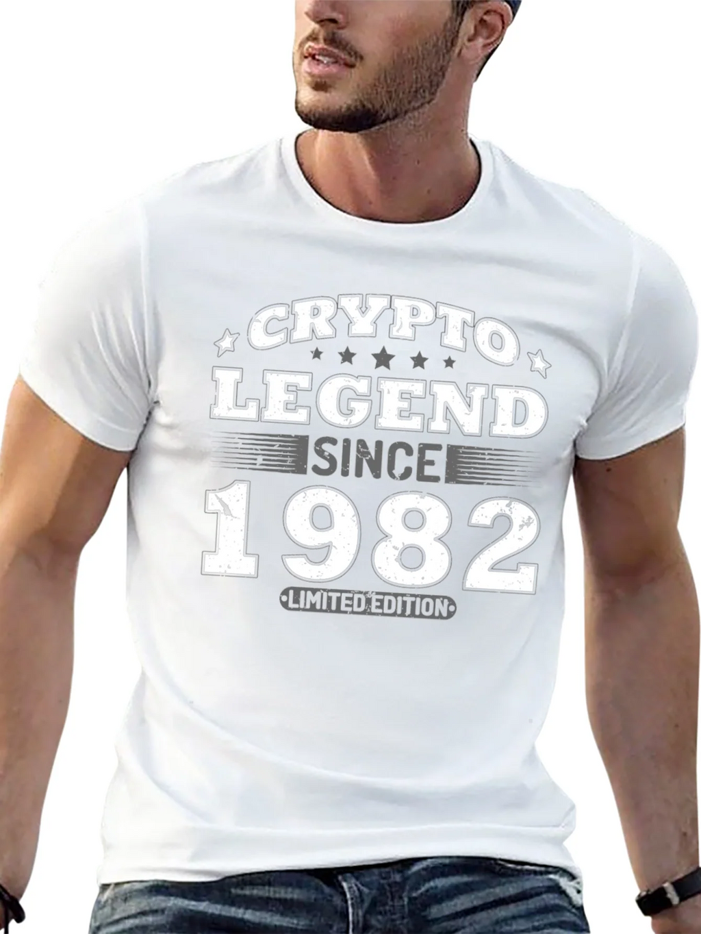 Crypto Legend Since 1982 T-Shirt product image 4