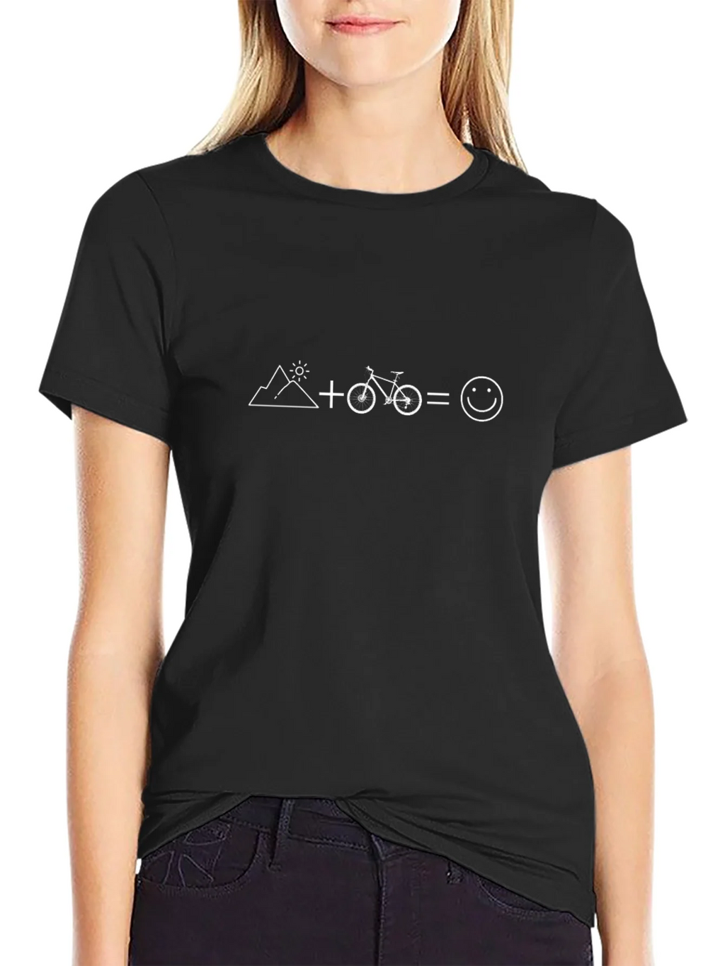 Mountain Bike Happiness Graphic Tee product image 5