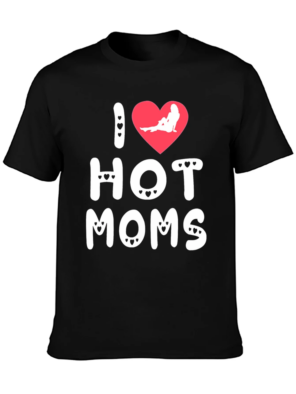 I Heart Hot Moms Graphic T-Shirt product image 6