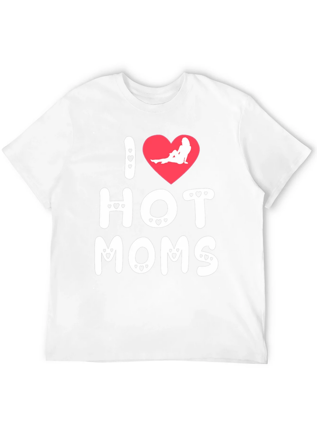 I Heart Hot Moms Graphic T-Shirt product image 3