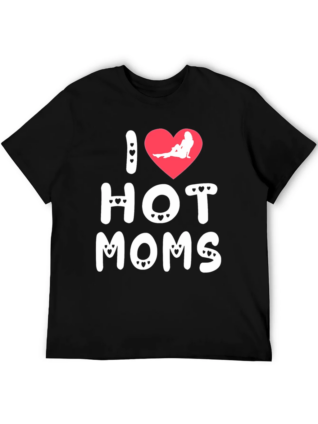 I Heart Hot Moms Graphic T-Shirt product image 8