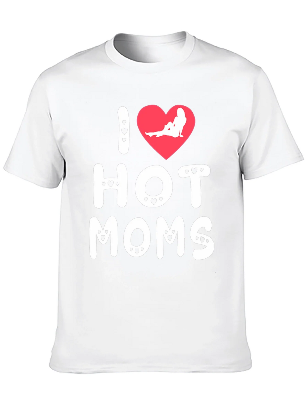 I Heart Hot Moms Graphic T-Shirt product image 12