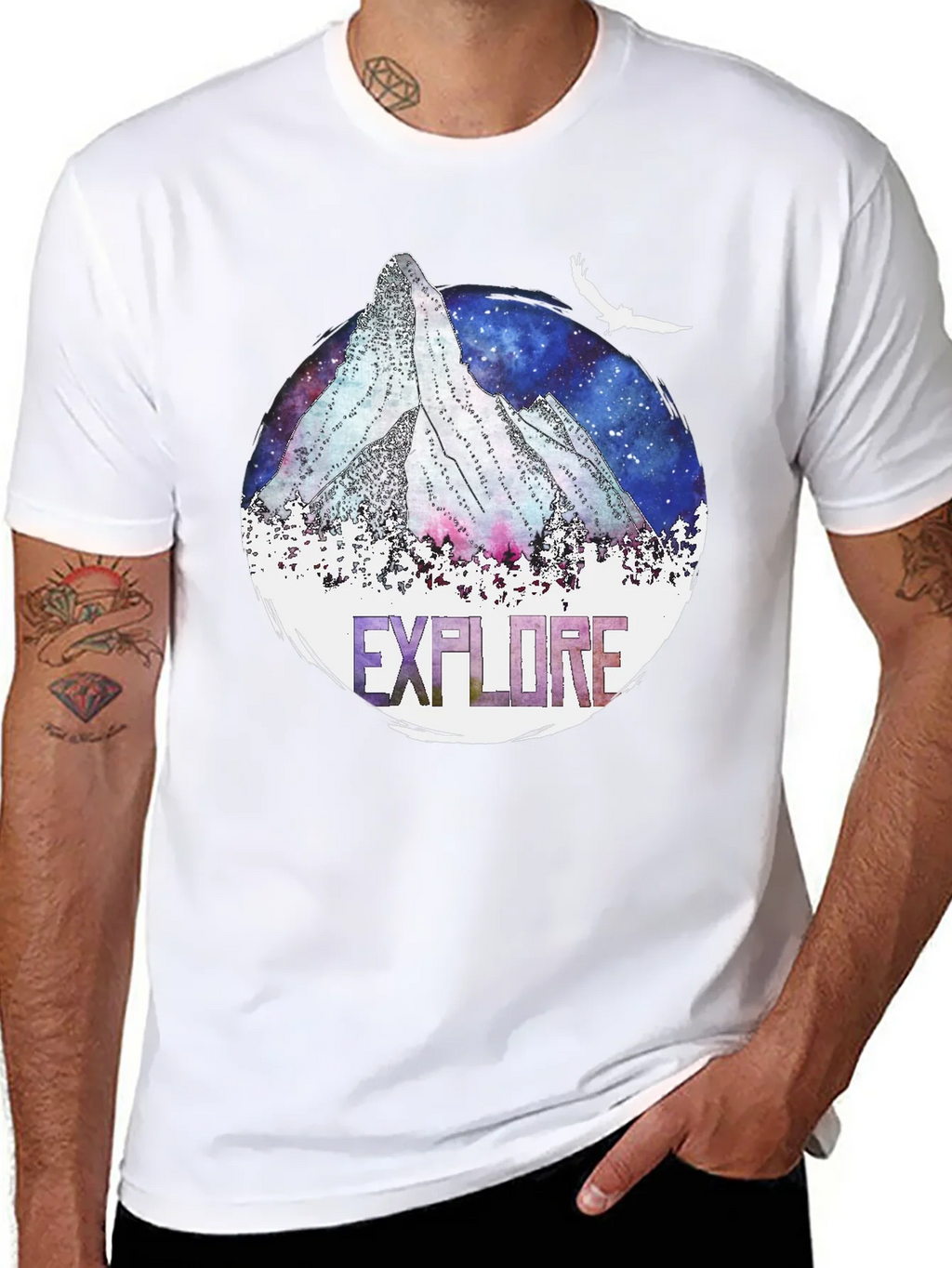 Explore Mountain Graphic T-Shirt - Adventure Ready Tee product image 10