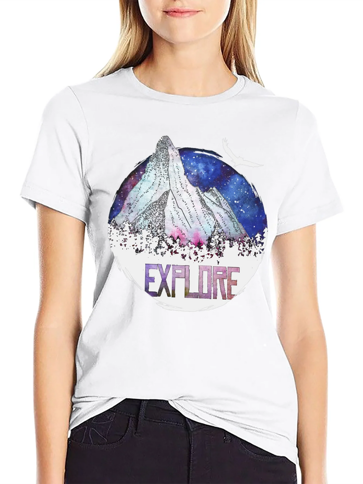 Explore Mountain Graphic T-Shirt - Adventure Ready Tee product image 11