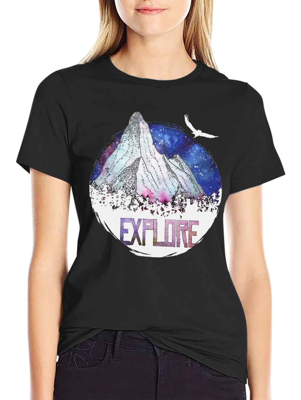 Explore Mountain Graphic T-Shirt - Adventure Ready Tee product image 5