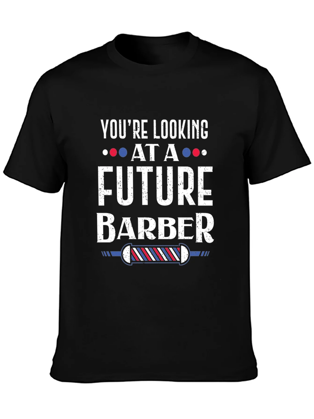 Future Barber Graphic Tee - Mens Black T-Shirt product image 6