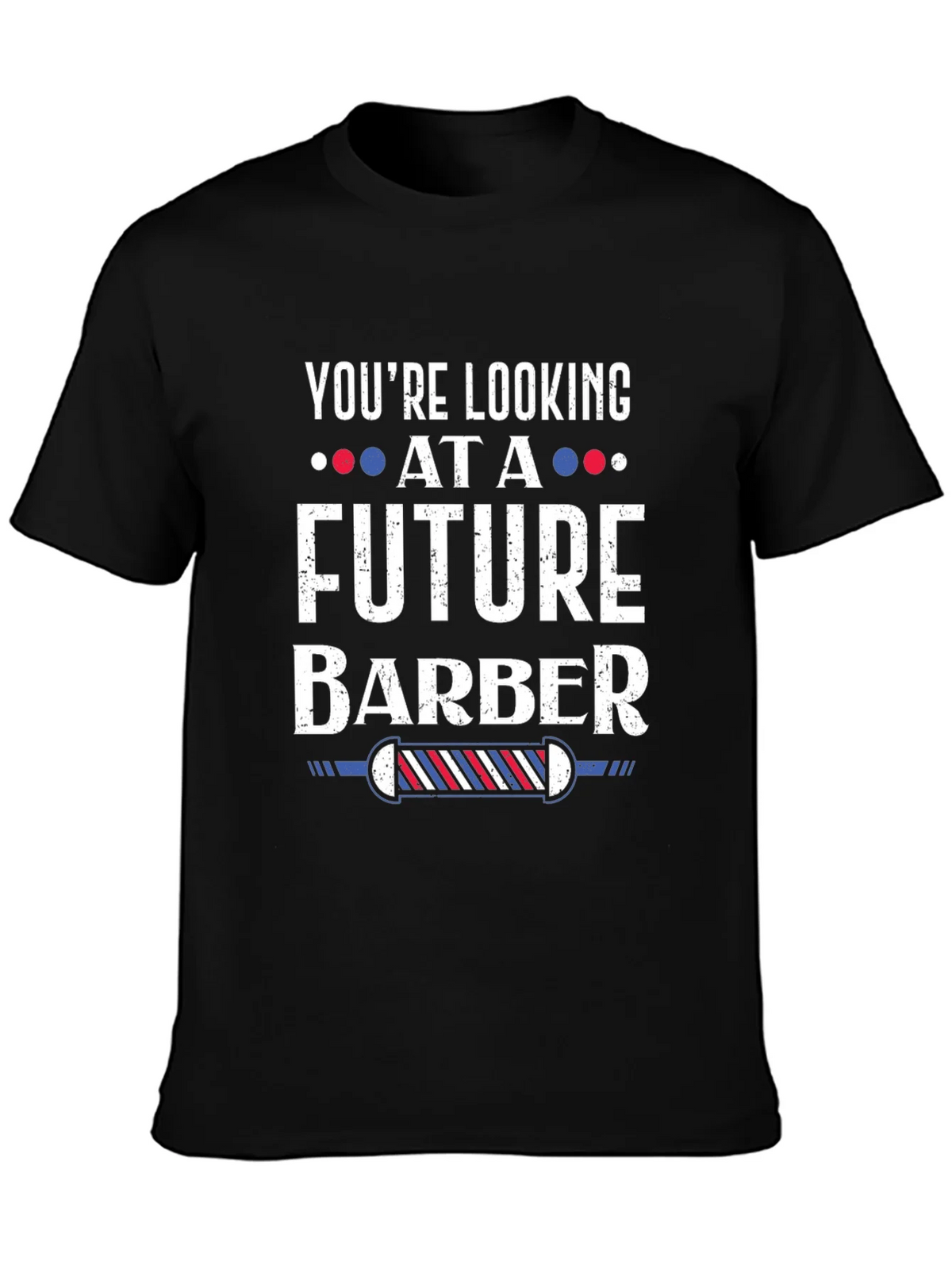 Future Barber Graphic Tee - Mens Black T-Shirt product image 6