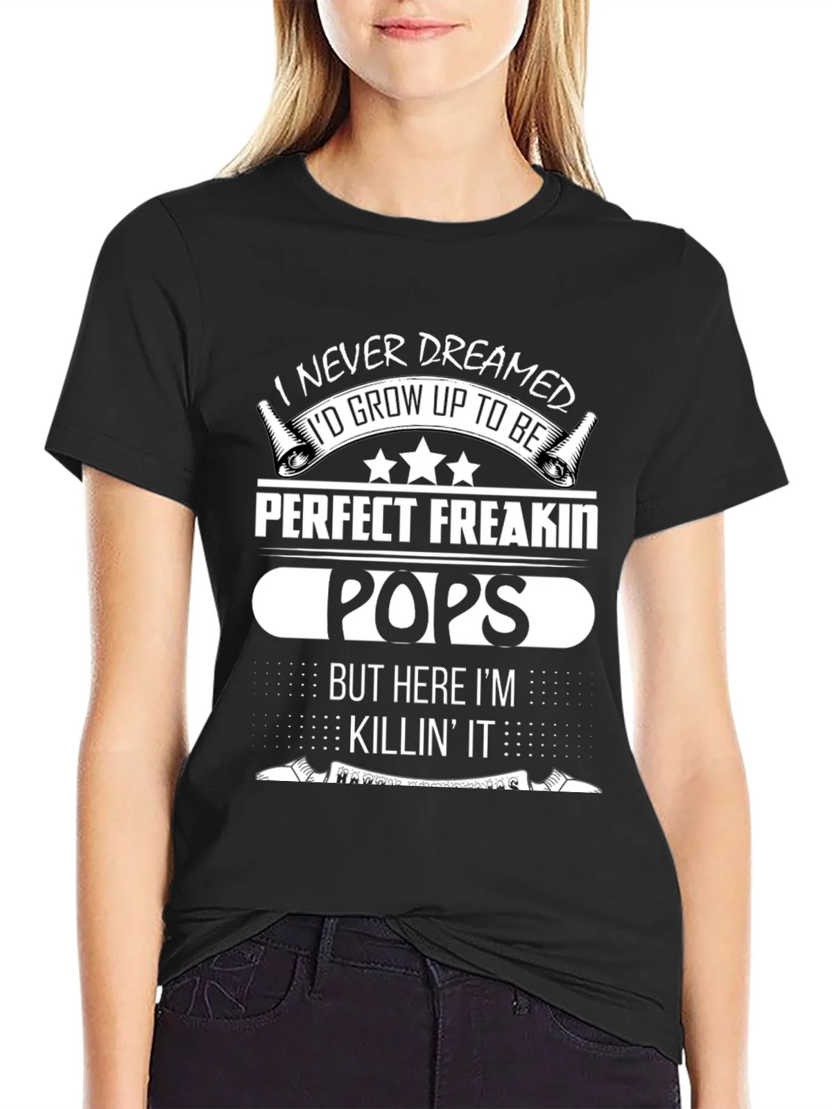 Perfect Freakin Pops T-Shirt - Funny Dad Tee product image 5