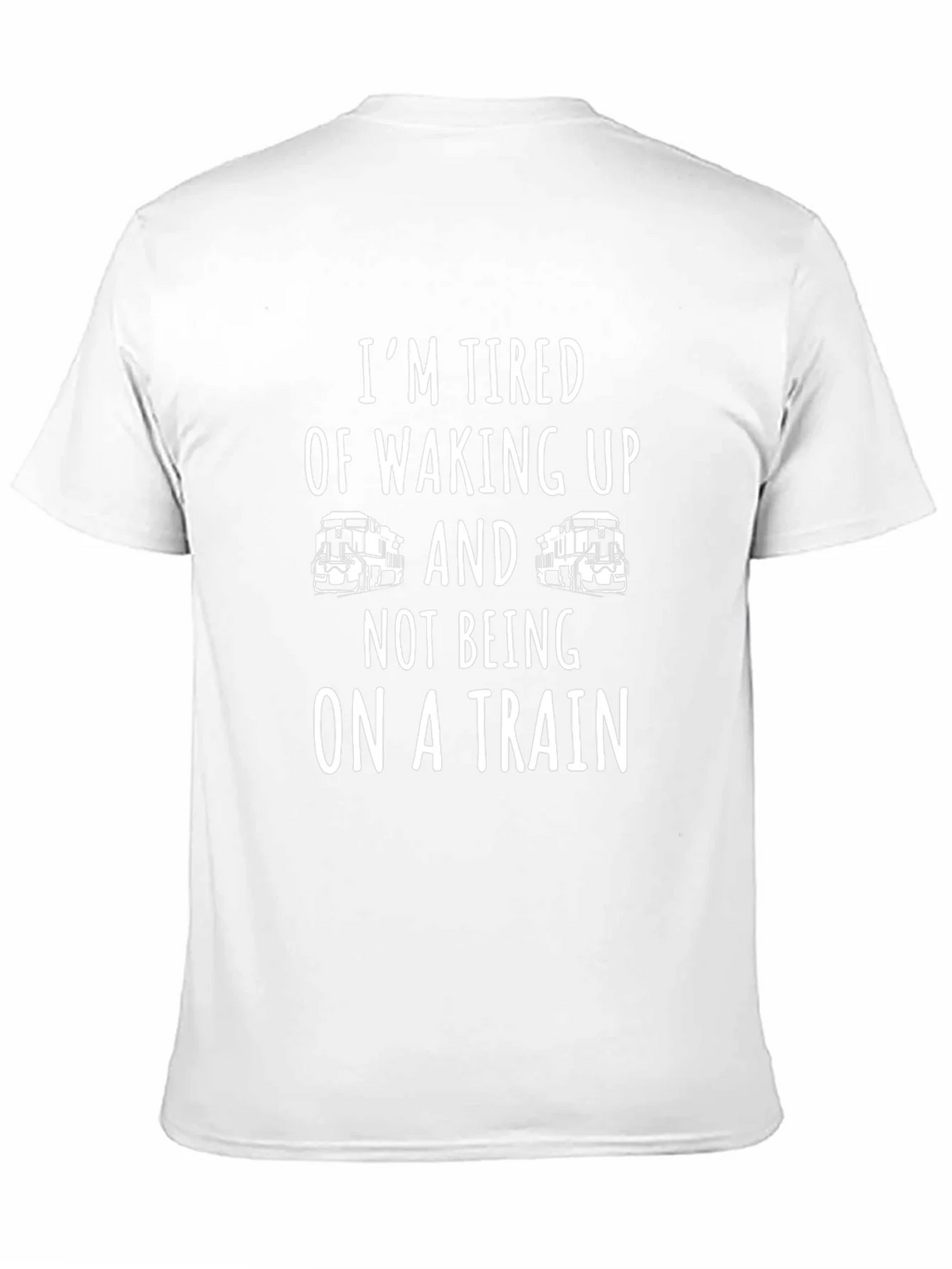 Train Lover T-Shirt - Funny Railroad Enthusiast Tee product image 2