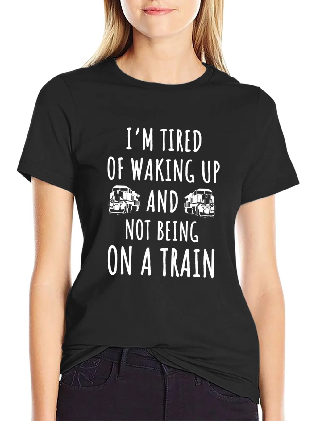 Train Lover T-Shirt - Funny Railroad Enthusiast Tee product image 5