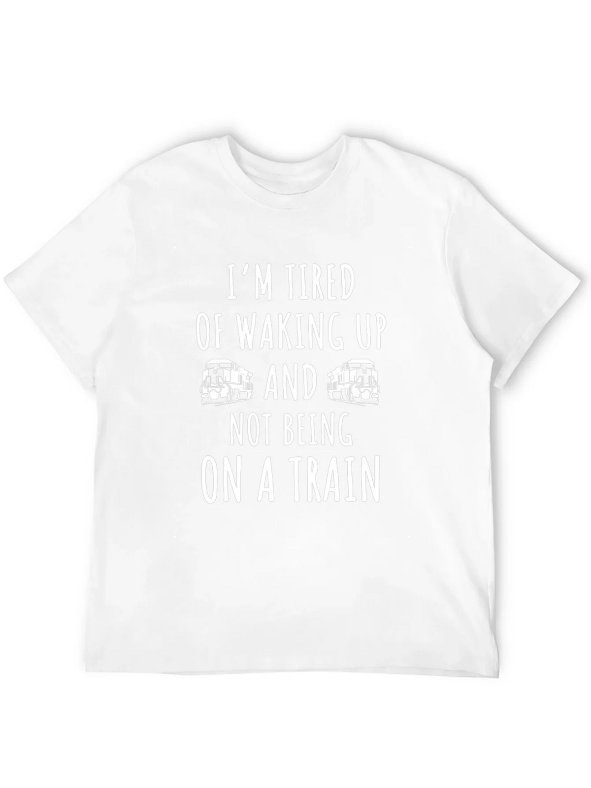 Train Lover T-Shirt - Funny Railroad Enthusiast Tee product image 3