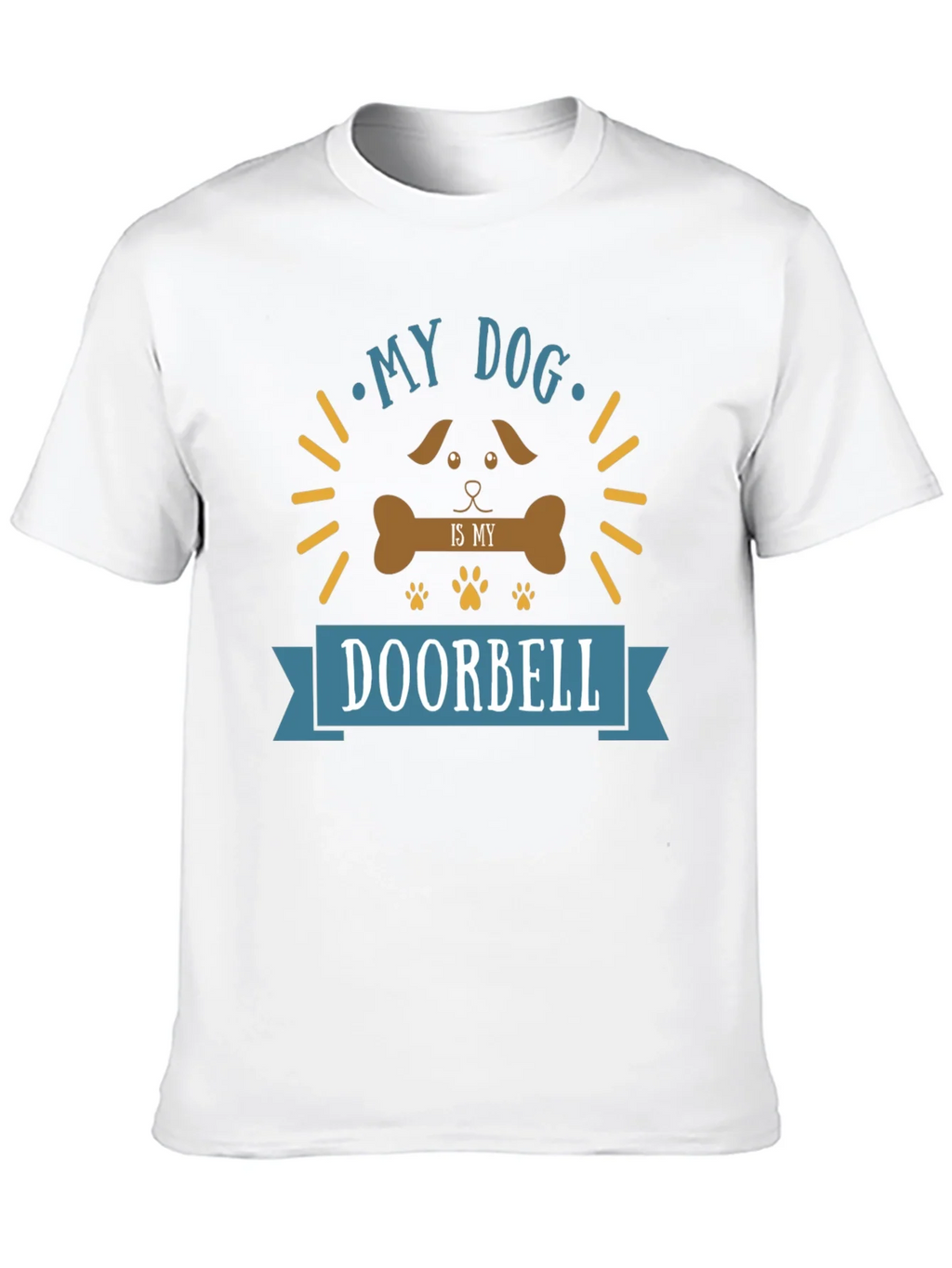My Dog is My Doorbell Funny Graphic T-Shirt product image 12